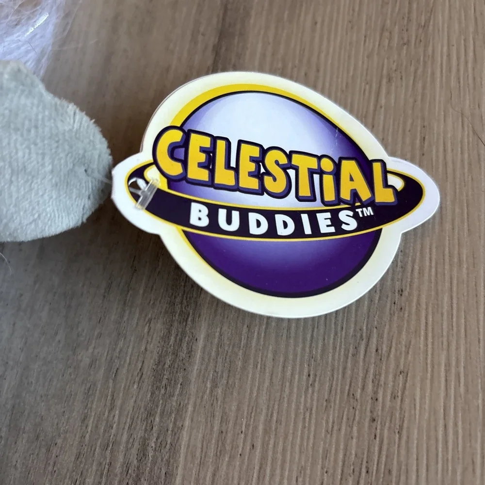 Celestial Buddies COMET Plush Stuffed Toys Astronomy Silver Space 8” New
